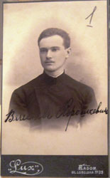 Вячеслав Сергеевич Хорошкевич. 1910 г.
 Гимназист Радомской мужской гимназии.
