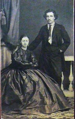  Леонид Никандрович Великолепов и Вера
 Алексеевна Великолепова, в девичестве Андреева. 1868 г. 