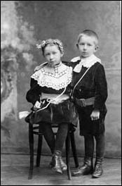 Елизавета и Леонид Хорошкевичи. около 1909 г.